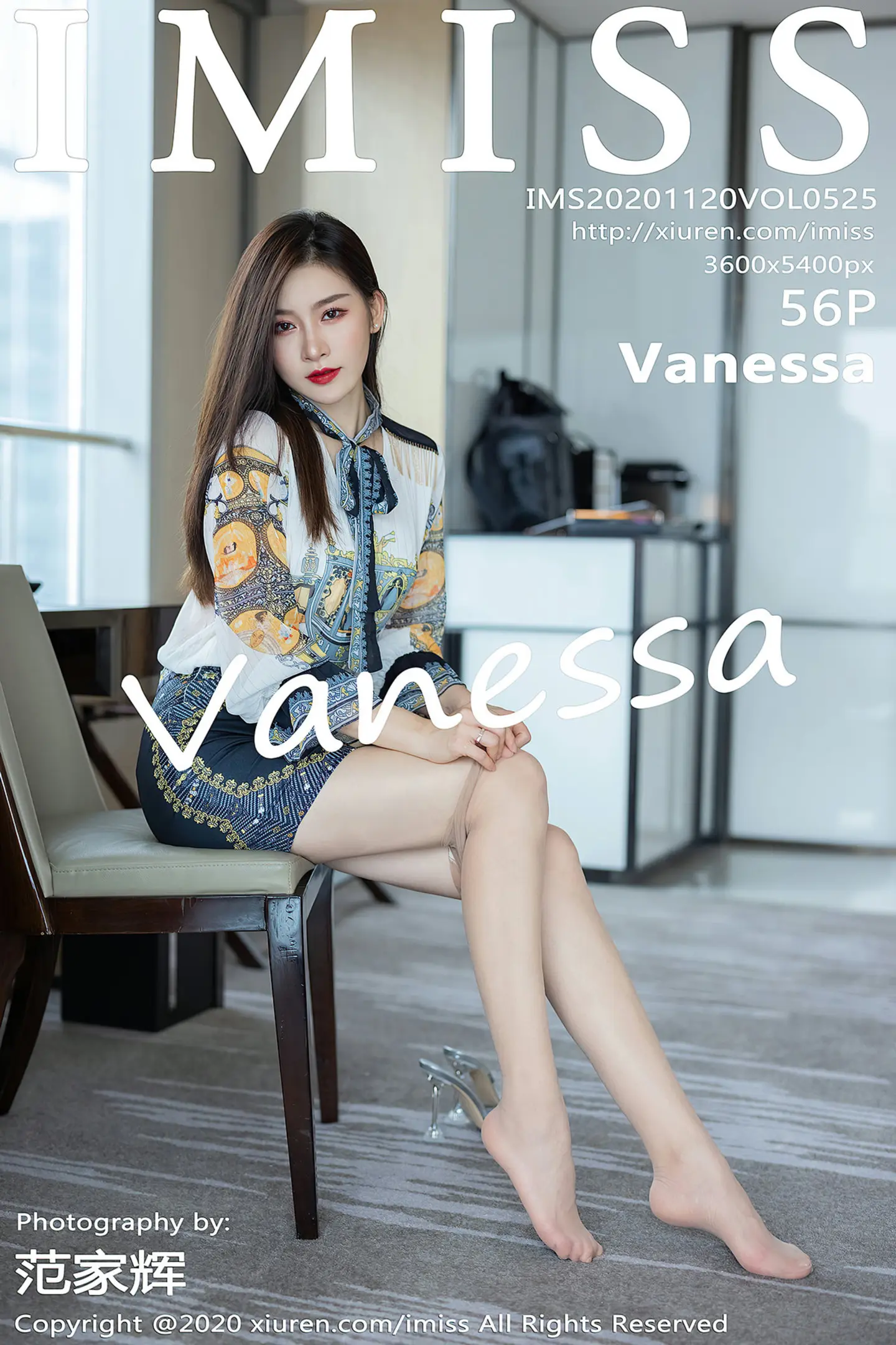 [IMISS爱蜜社]Vol.525_气质美女Vanessa私房床上性感内衣秀完美身材迷人诱惑写真56P-秀人网 - XiuRen.Space